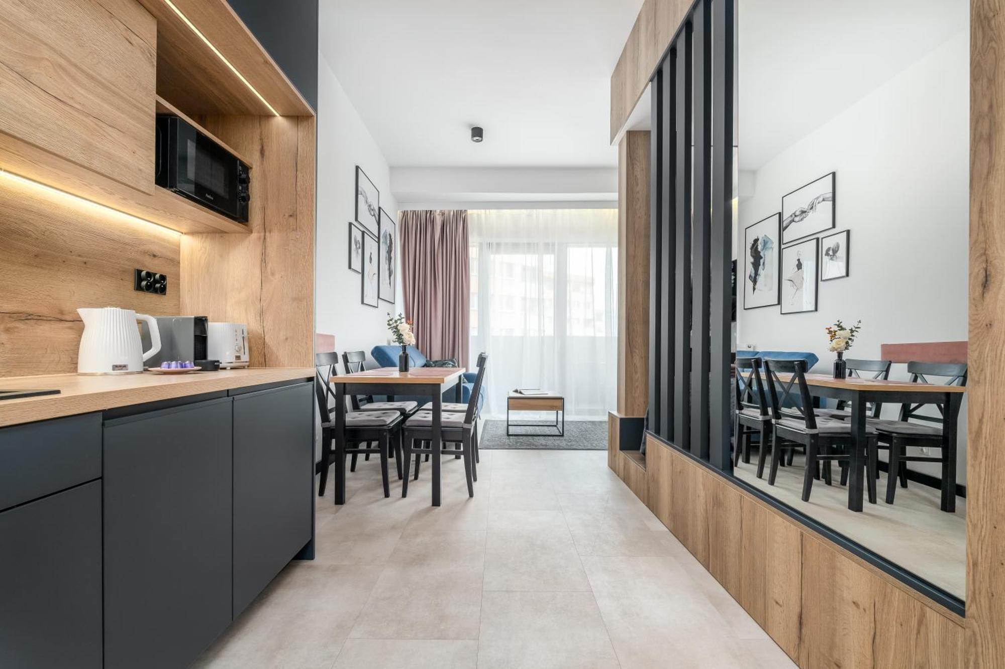 Apartament Flaming Hanza Tower Szczecin Exterior foto