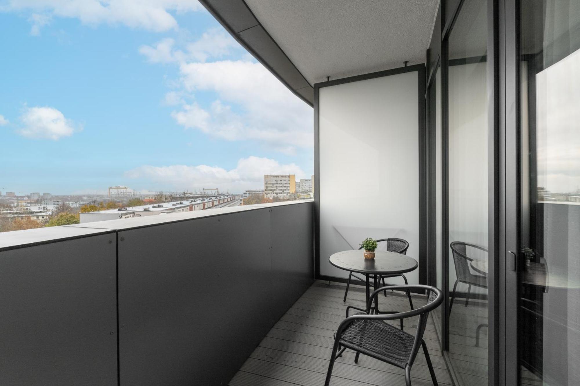 Apartament Flaming Hanza Tower Szczecin Exterior foto